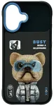 Etui Nimmy Cool&Cute 2.0 Dog do iPhone    17 czarny