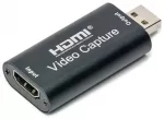 Fusion vaizdo signalo keitiklis i&scaron; HDMI į USB (vaizdo įra&scaron;ymas) juodas
