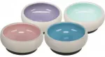 Pet bowl, ceramic - Trixie Bowl, ceramic/rubber band, 1l / 17 cm / 1pc