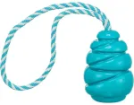 Dog toy - Trixie Super Strong jumper, with rope, TPR, 35 cm/6.2 cm