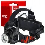 LED Headlamp T6 3600mAh (BATT) AMIO-04664