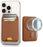 ESR CLASSIC RFID MAGNETIC WALLET MAGSAFE CARAMEL BROWN