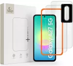Tech-Protect Easy Set+ grūdintas apsauginis stiklas telefonui Samsung Galaxy A27 5G (A276) (3 vnt.)