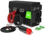 Green Cell Car Power Inverter Converter Strāvas pārveidotājs 24V to 230V / 500W / 1000W