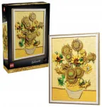 LEGO 31215 Art Vincent van Gogh Sunflowers Konstruktors