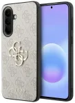 Guess Leather 4G Metal Logo Case Aizsargapvalks priek&scaron; Samsung Galaxy A57 5G / rozā