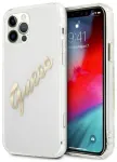 Guess GUHCP12LKTRSVGO Aizsargapvalks priek&scaron; iPhone 12 Pro Max 6,7" / caurspīdīgs