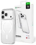 AmazingThing Minimal Mag Drop Proof Case 3 Lens for iPhone 18 Pro with Lanyard Mount, MagSafe Compatible - Clear
