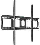 ONKRON Fixed TV Wall Mount for 55 to 100-inch Flat Panel TVs Digital Panels 75 kg, Black