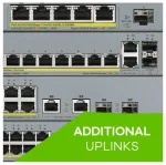 ZyXEL GS1350-6HP Gigabit Smart Switch, 5x RJ-45, 1x SFP, PoLRE/PoE++, l&uuml;fterlos