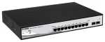 Switch 280mm D-Link DGS-1210-10P 2*SFP/ 8*GE PoE retail
