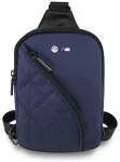 Phone Bag BMW Nylon Pocket & Metal Logo Crossbody navy