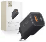 Tech-Protect NCM33W travel charger | 2-port | PD33W | QC3.0 | black with USB-C cable included