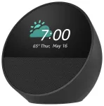 Garsiakalbis Amazon Echo Spot 2024 Black (B0C2S2J7JP)