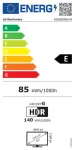 Televizorius LG 65" 4K Ultra HD 3840 x 2160 pikselių plok&scaron;čiu 16:9 QNED 65QNED80A3A