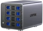 Kieszeń Unitek Obudowa RAID do dysku SATA 2.5''/3.5'' 8 tryb&oacute;w 80TB USB-C