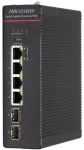 Switch Hikvision ZARZĄDZALNY SWITCH PRZEMYSŁOWY POE DS-3T1506HP-SI-4P2F/NO POWER UNIT 4-PORTOWY SFP