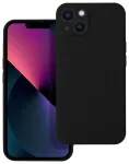 Silicone Mag Cover telefono dėklas su MagSafe palaikymu iPhone 13 juodas