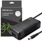 Qoltec Fast Charger for e-bike, electric scooter 36V | 42V | 4A | 5.5*2.1 + power cable