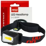 LED Headlamp COB 1800mAh (BATT) AMIO-04666