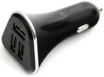 Platinet PLCR3B 12/24V IC Auto Lādētajs 3x USB 5.4A + Micro USB Kabelis 1m