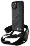 BMW BMHCP15M23PSCCK Aizmugurējais Apvalks Priek&scaron; Apple iPhone 15 Plus / 14 Plus