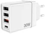 Verbatim CHR-30EU2 USB / USB-C Tīkla Lādētājs 30W
