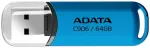 Adata C906 USB 2.0 Zibatmiņa 64GB Blue