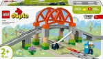 LEGO 10426 Duplo Town Dzelzceļa Tilta Un Sliežu Papla&scaron;inājuma Konstruktors 2+