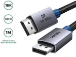 Cable Ugreen Displayport - Displayport 2.1 16K/60Hz 80Gbps 1m