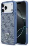 Case Guess 4G Double Card Triangle for     iPhone 18 Pro Max / 17 Pro Max blue