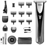 WAHL Elite Groom Black, Silver ličio jonų (Li-Ion) plaukų kirpimo ma&scaron;inėlė