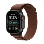 Pulkstenis Apple Watch Ultra 4 GPS + Cellular 49mm Black Titanium Case with Burgundy Alpine Loop - M
