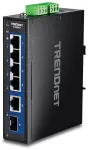 TRENDnet 6-Port Industr. 2.5G DIN-Rail Switch with 10G Ports
