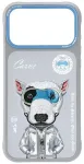 Etui Nimmy Cool&Cute 2.0 Dog do iPhone    17 Pro szary