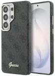 Guess 4G Script telefono dėklas su MagSafe palaikymu Samsung Galaxy S26 Ultra (S948) juodas