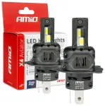 LED Headlights X4-series AVIATOR H4/H19 6500K max 44W AMIO-03763
