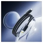 Baseus PicoGo duomenų perdavimo ir įkrovimo laidas | USB-C į USB-C | 240W | 2m | juodas