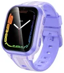 Smartwatch for kids 1,69" 4G GPS with call function Hoco Y108 purple