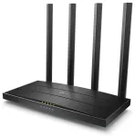 TP-Link Archer C6 WiFi Router AC1200 / MU-MIMO / Dual Band / 5x RJ45 1000Mb/s