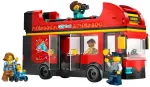 LEGO 60407 Red Double-Decker Sightseeing Bus Konstruktors