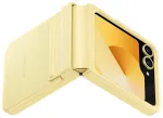 Samsung EF-VF741PYE KindSuit Case Aizsargapvalks priek&scaron; Samsung Galaxy Z Flip 6/7 FE / dzeltens