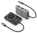UGREEN CM896 Dokstacija 7in1 USB-C to USB-A, HDMI, microSD/SD Magsafe saderīgs turētājs