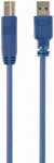 Gembird CCP-USB3-AMBM-6 USB 3.0 A-B kabelis 1,8m / zils