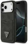 Case Guess 4G Double Card Triangle for     iPhone 18 Pro Max / 17 Pro Max black