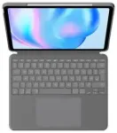 Logitech Combo Touch - keyboard and folio case - with trackpad - QWERTZ - German - oxford gray Input Device