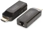 Mini HDMI prailgintuvas/extender iki 50m per Cat.6/7 kabelį, 1080p 60Hz FHD, HDCP 1.2, su garsu (rinkinys)