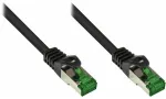 Good Connections Cat.6A lauko tinklo kabelis HF Black 30m