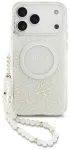 &bdquo;Guess IML Flowers Allover Strap MagSafe&ldquo; dėklas, skirtas &bdquo;iPhone 17 Pro Max&ldquo;, baltas
