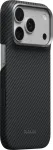 Pitaka Edge Case, Black/Grey Twill - iPhone 18/17 Pro